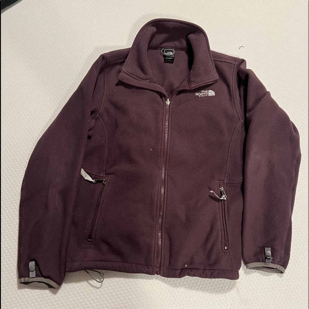 North face zip up fleece